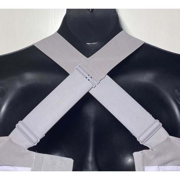 Reebok S/M E/F Gray Pure Move Motion Sense Breathable Compressive Natural Shapin - Picture 6 of 11